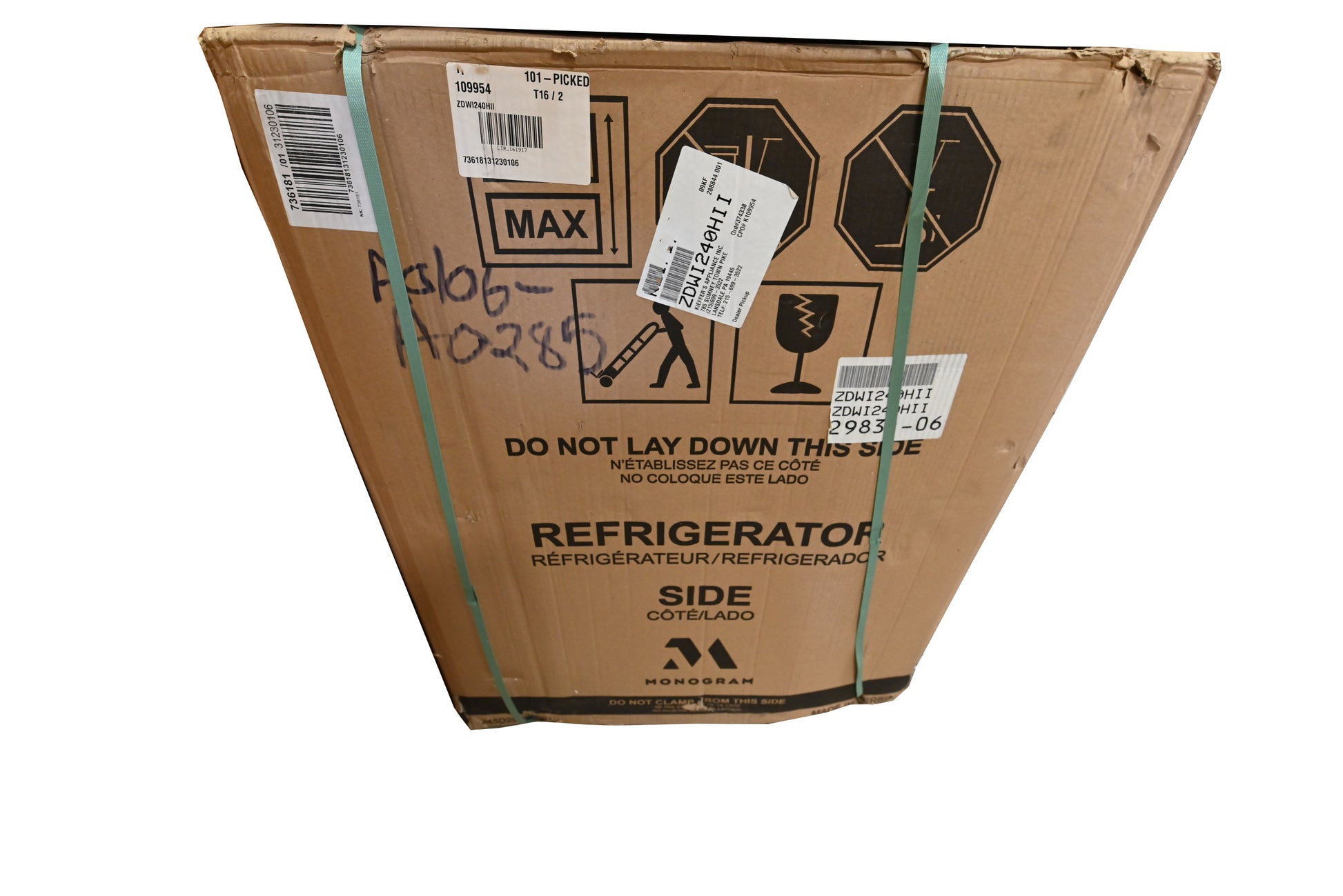 Monogram ZDWI240HII 24" Panel Ready Undercounter Wine Cooler