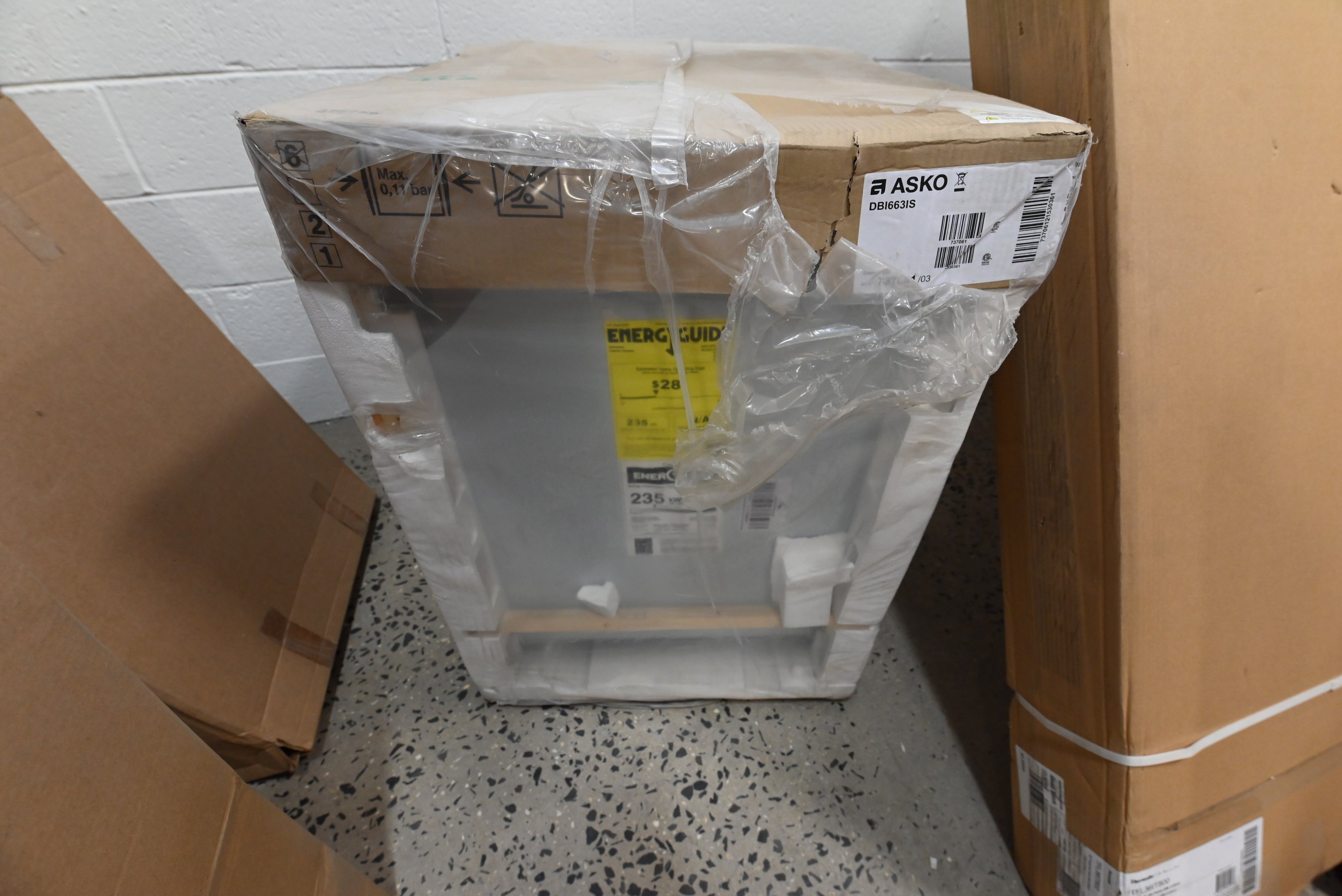 Asko DBI663IS 24" Stainless Steel Dishwasher