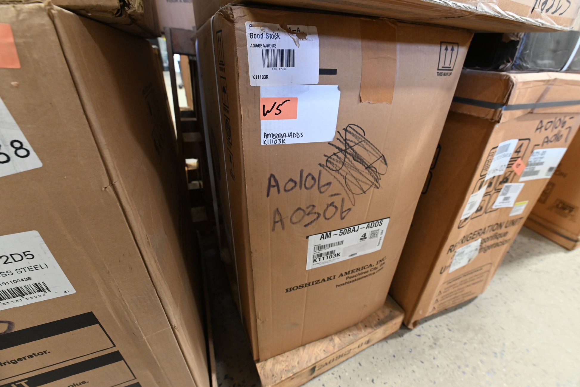 Hoshizaki AM-50BAJ-ADDS 15" Panel Ready Under Counter Ice Maker