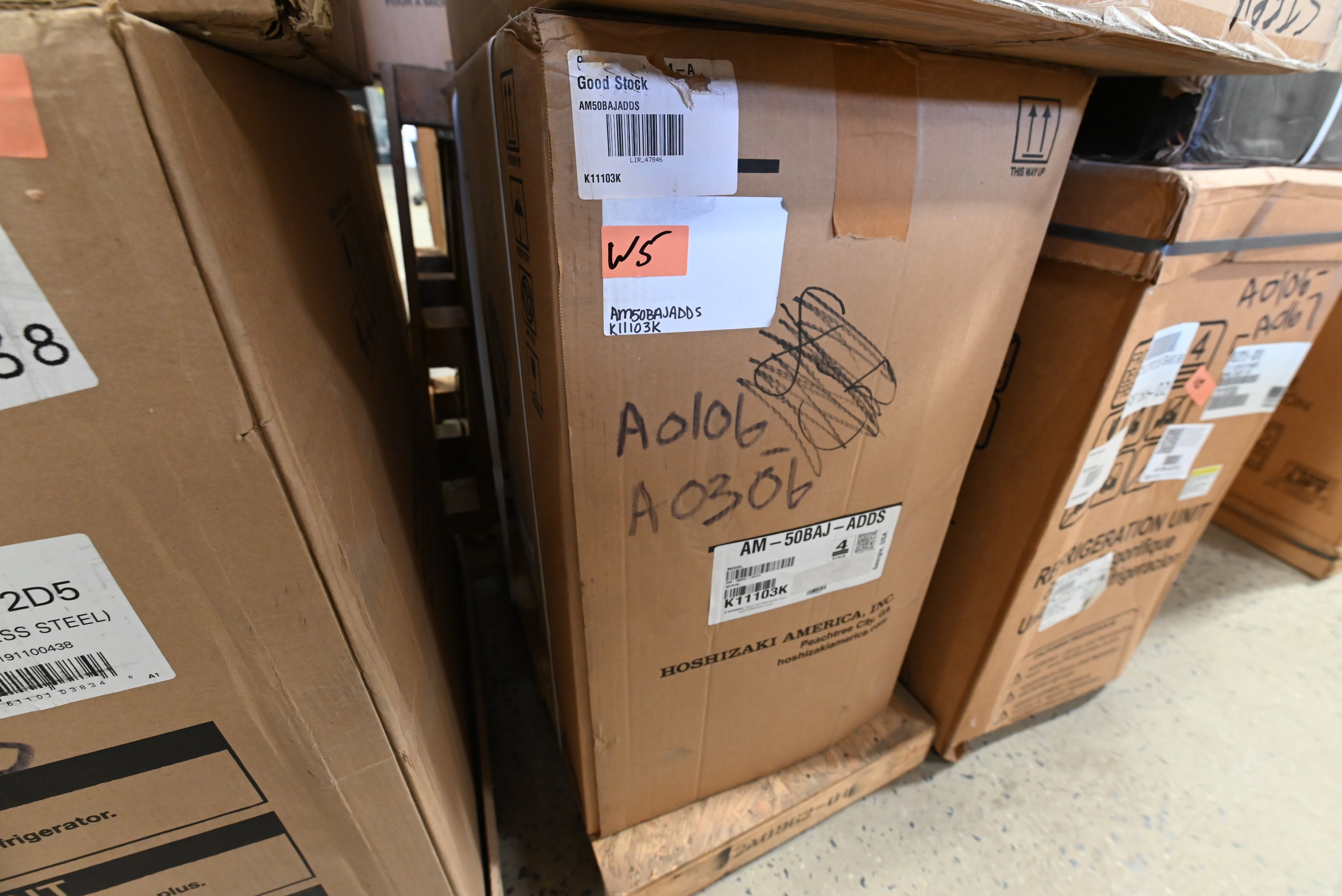 Hoshizaki AM-50BAJ-ADDS 15" Panel Ready Under Counter Ice Maker