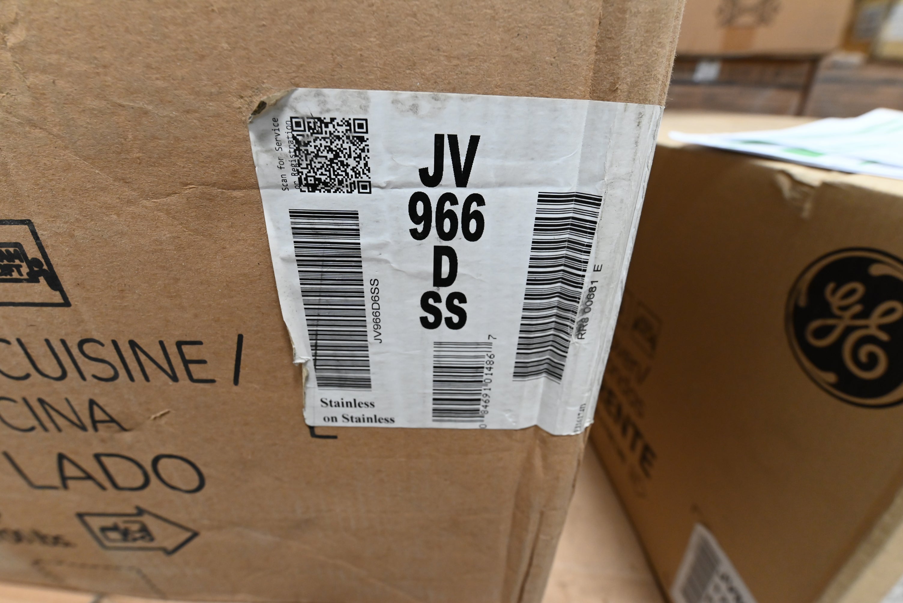 GE Profile JV966DSS 36" Stainless Steel Wall Mount Canopy Hood