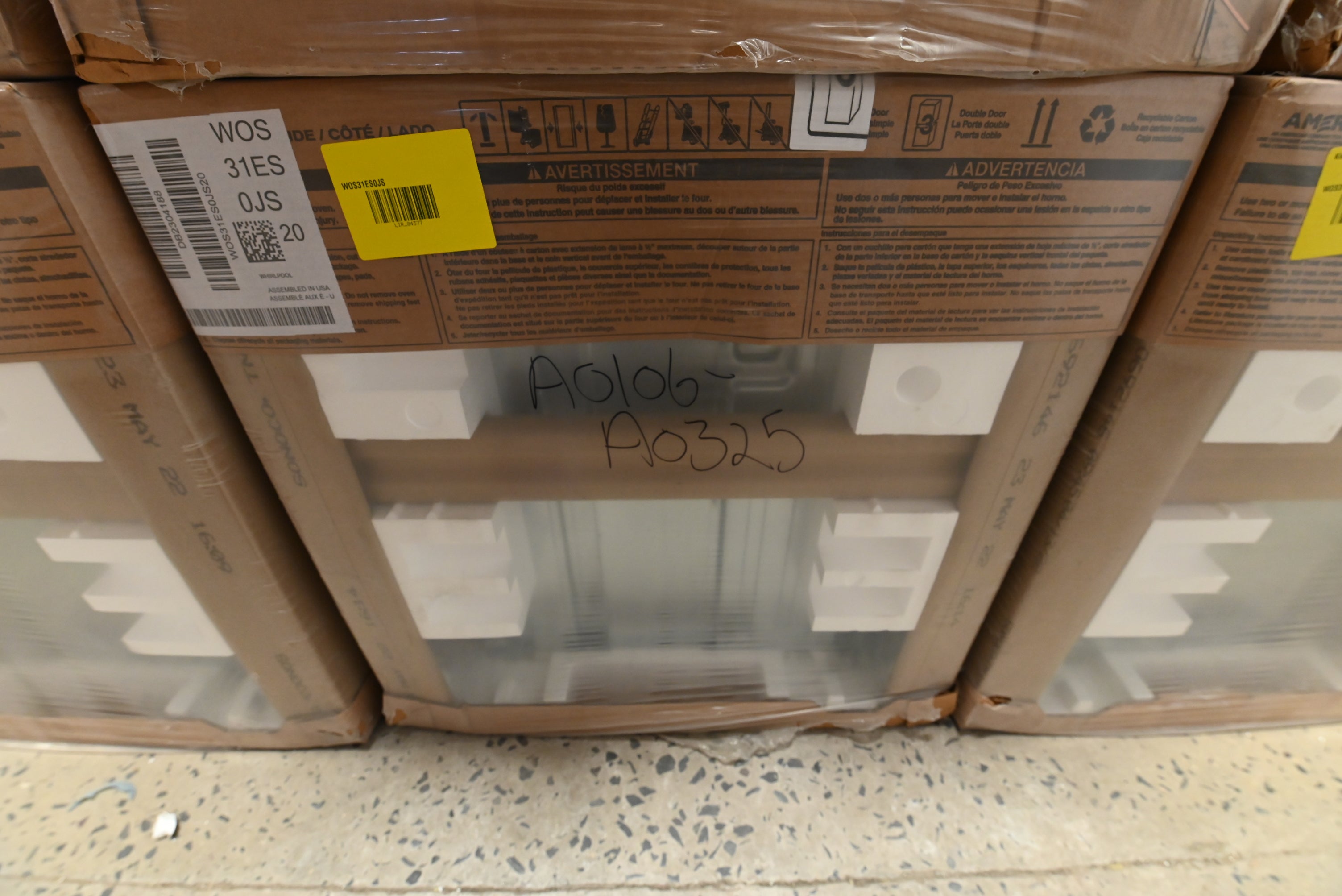 Whirlpool 30 inch single wall oven featuring high-heat self-cleaning system