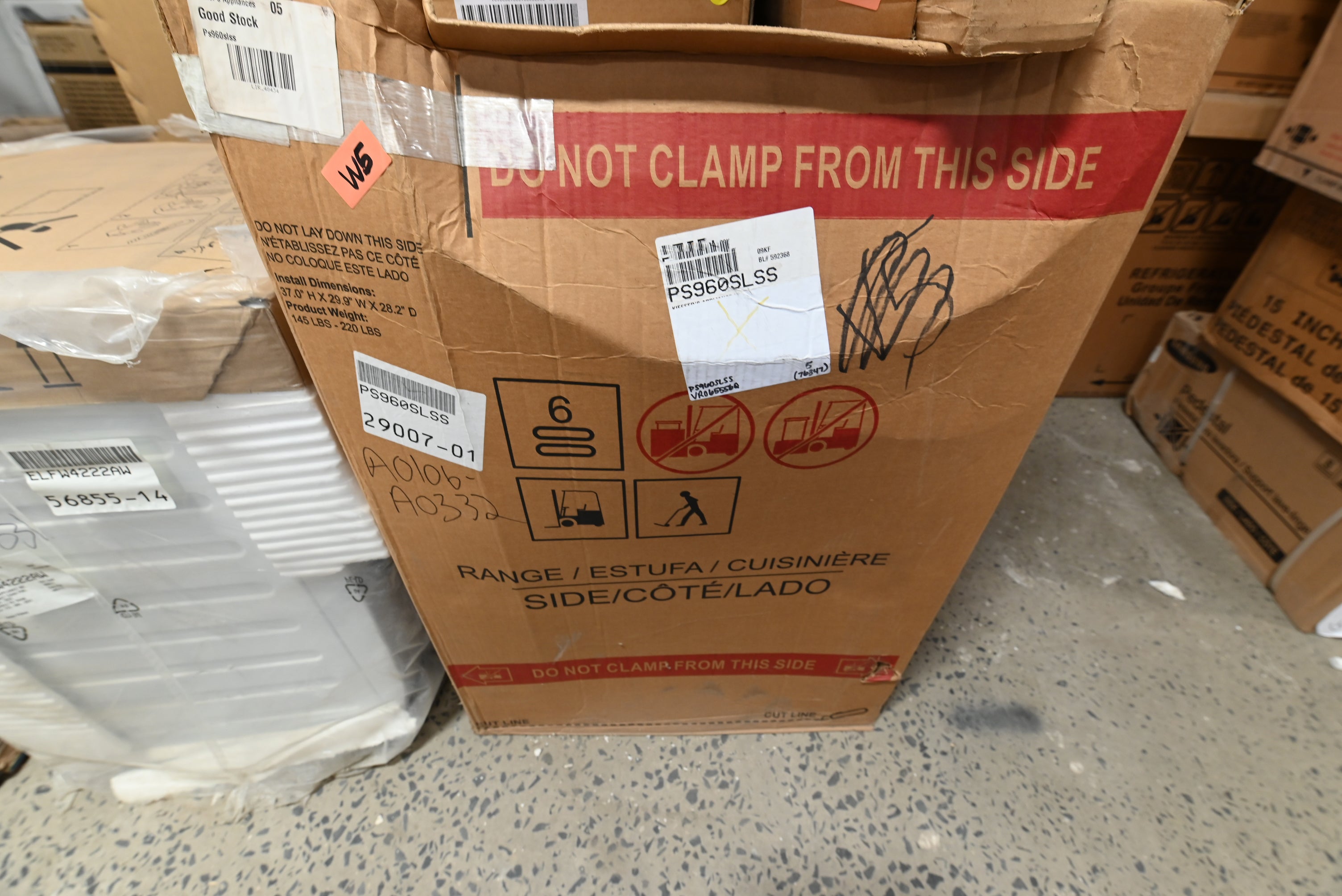 GE Profile PS960SLSS 30" Stainless Steel Electric Range