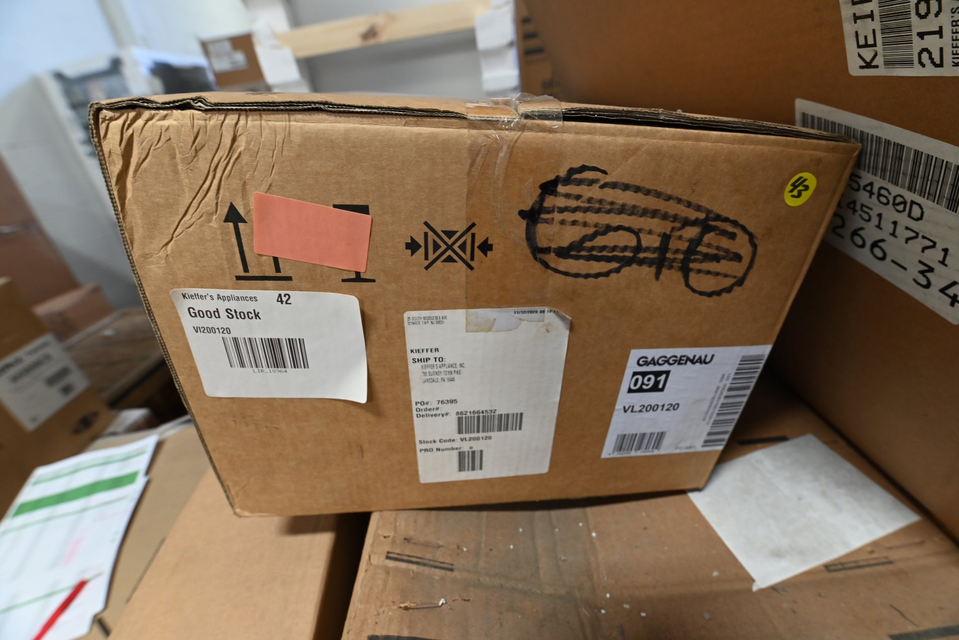 Gaggenau 200 Series VL200120 6" Black Downdraft