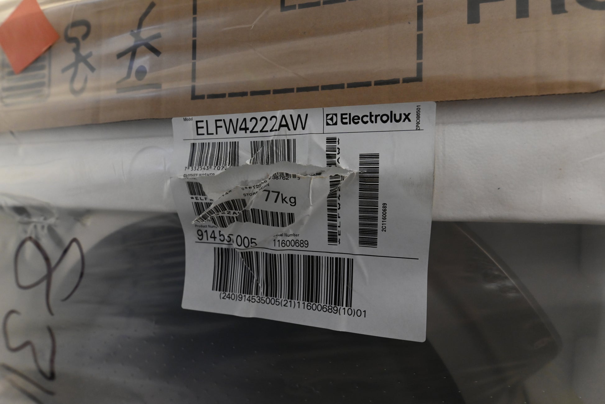 Electrolux ELFW4222AW 24" White Front Load Washer