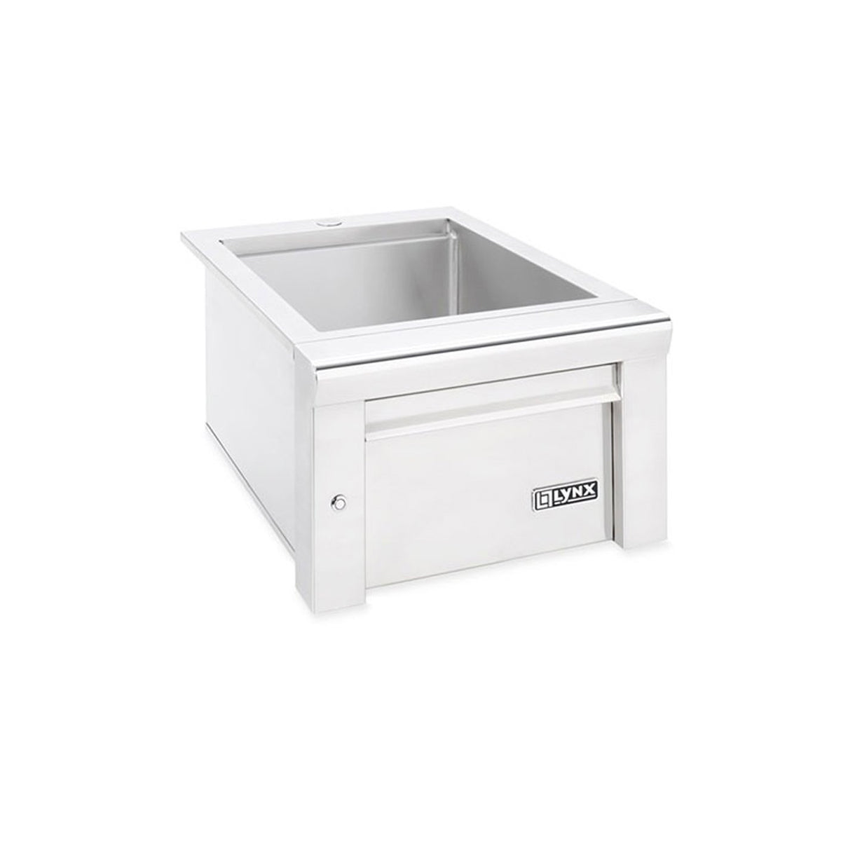 Lynx Professional 18 inch insulated outdoor sink LSK18 with blue LED light
