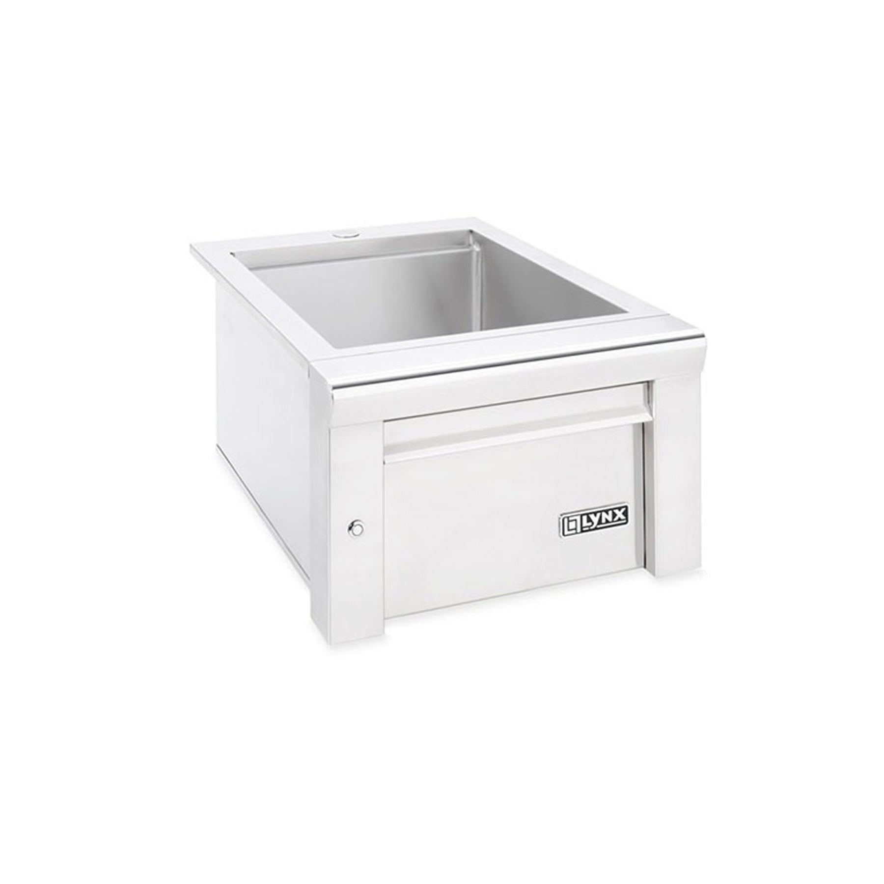 Lynx 18 inch insulated beverage sink for outdoor kitchens LSK18