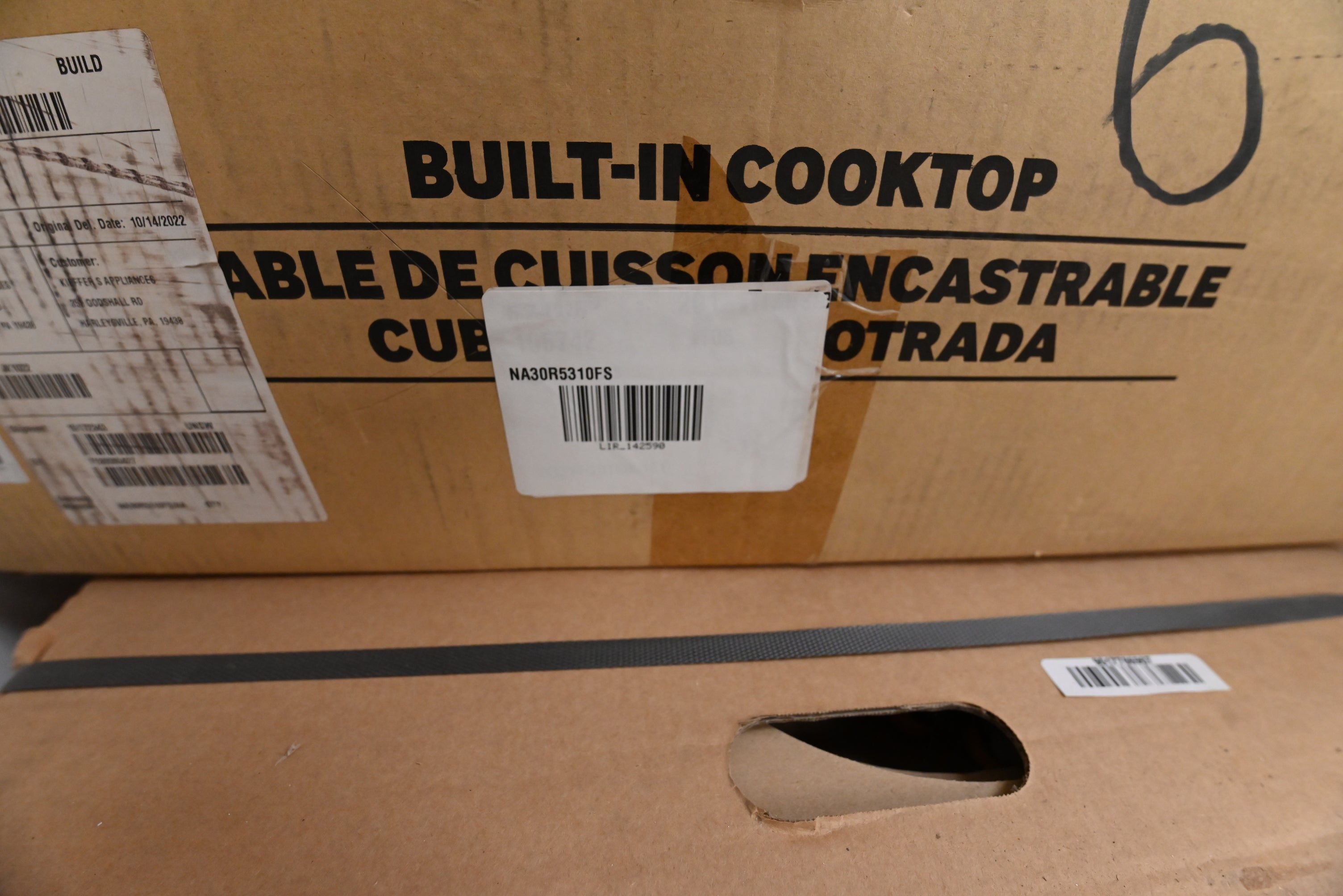 Samsung NA30R5310FS 30" Stainless Steel Gas Cooktop (LP)