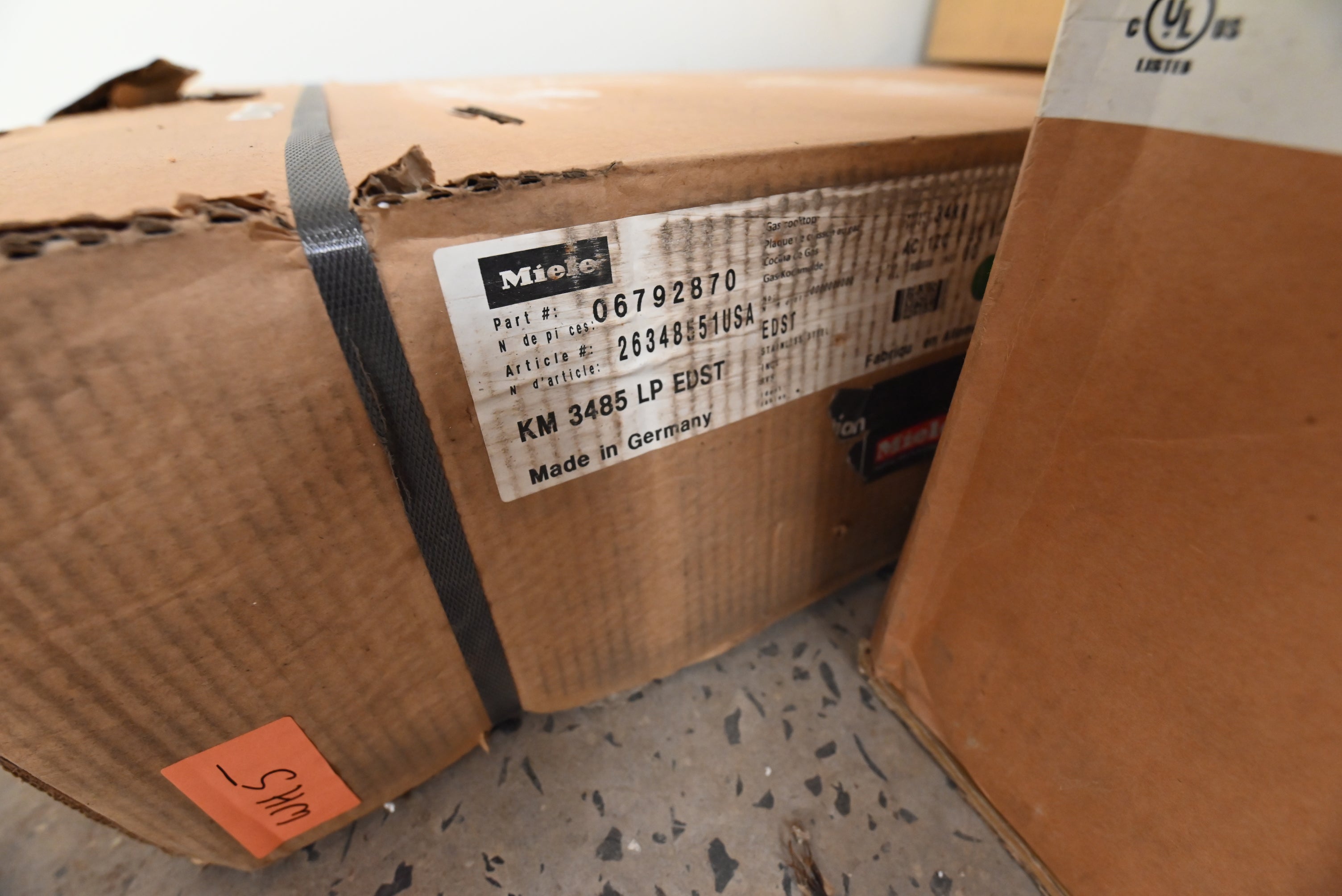 Miele KM3485LP 42" Stainless Steel Gas Cooktop (LP)