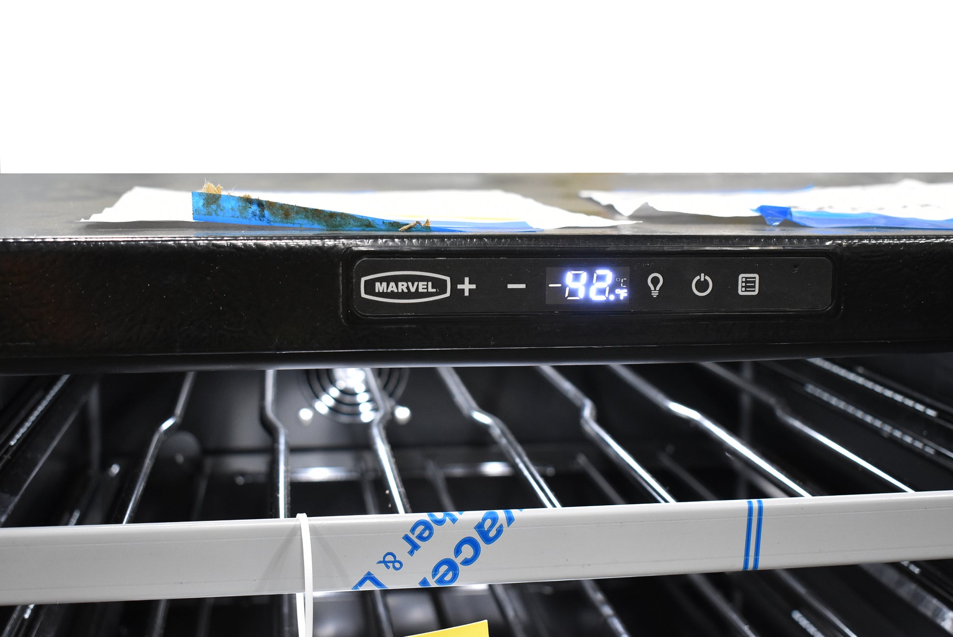 Marvel MPWC424SG31A 24" Stainless Steel and Glass Door Single Zone 48-Bottle Wine Cooler