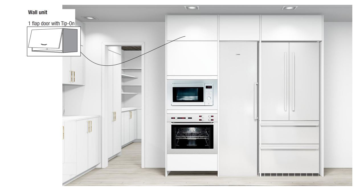 Ultra White Modern New-in-Box Kitchen W/ Butler’s Pantry
