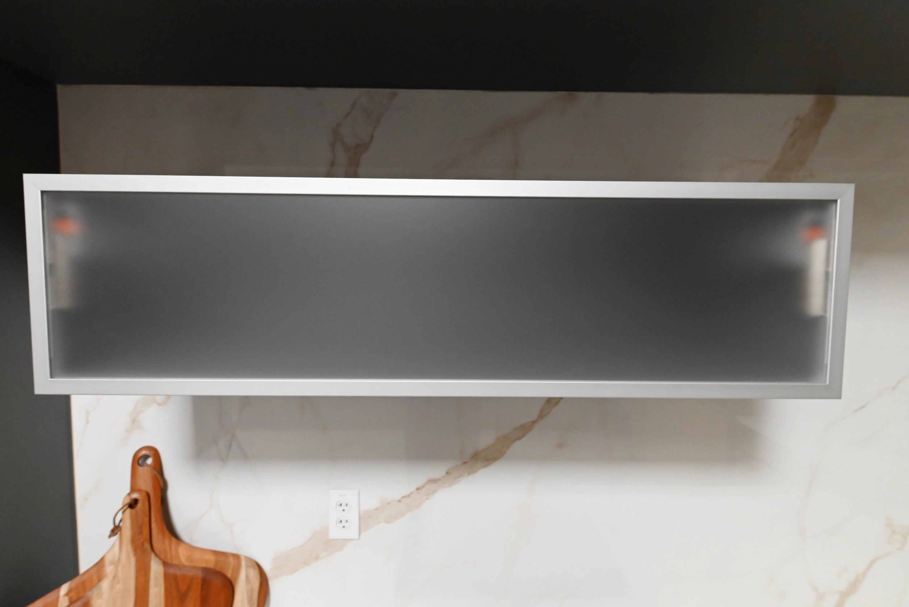 Lusso Bio-Space Glass & Wood Modern Showroom Display Kitchen