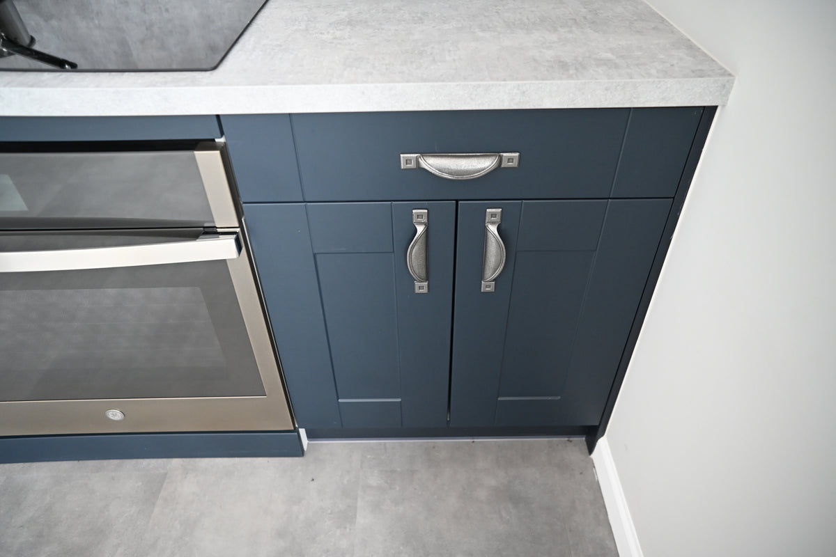 Wren Shaker Classic Navy Blue Matte Kitchen