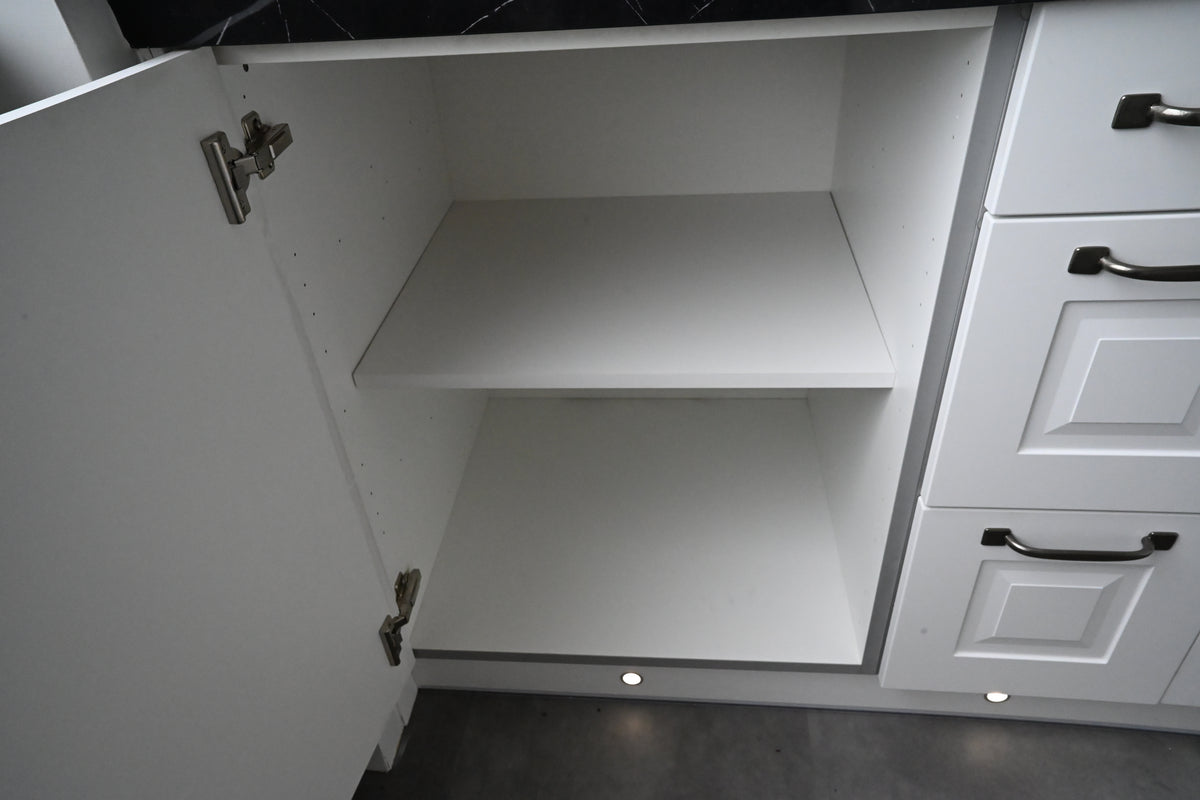 Wren Infinity Architect White Matte Transitional Kitchen