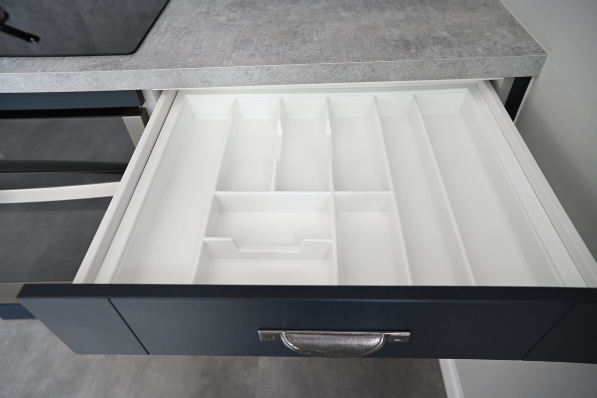 Wren Shaker Classic Navy Blue Matte Kitchen