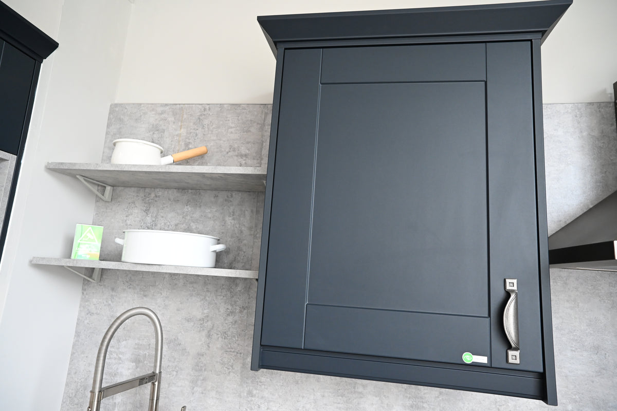 Wren Shaker Classic Navy Blue Matte Kitchen