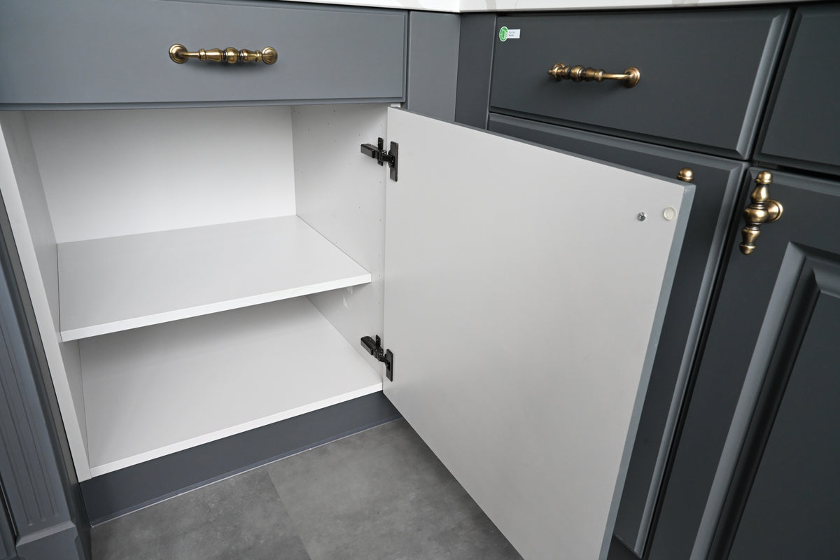 Wren Georgian Juratek Forest Green Matte Kitchen