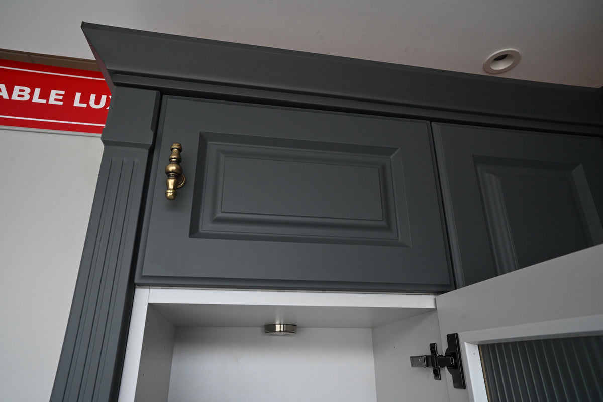 Wren Georgian Juratek Forest Green Matte Kitchen
