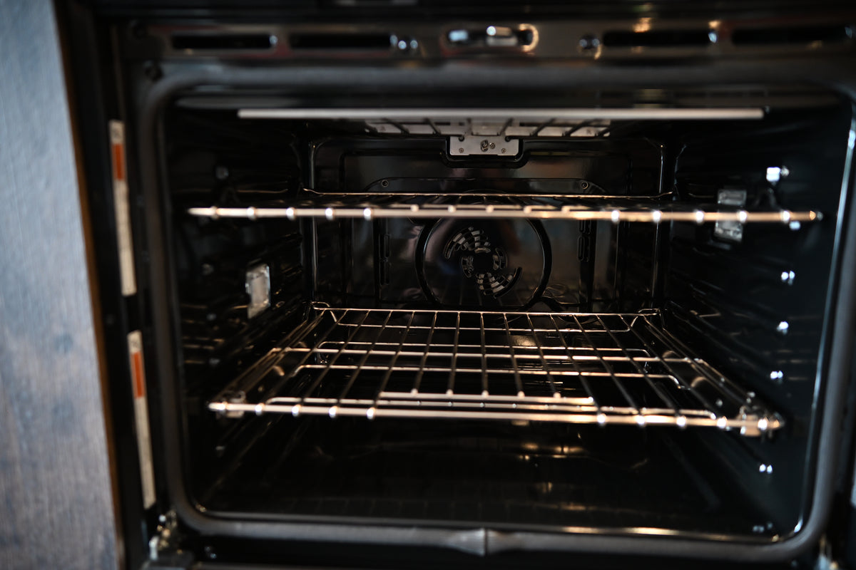 Wren Elements Swiss Oak Matte Modern Kitchen with JennAir Appliances