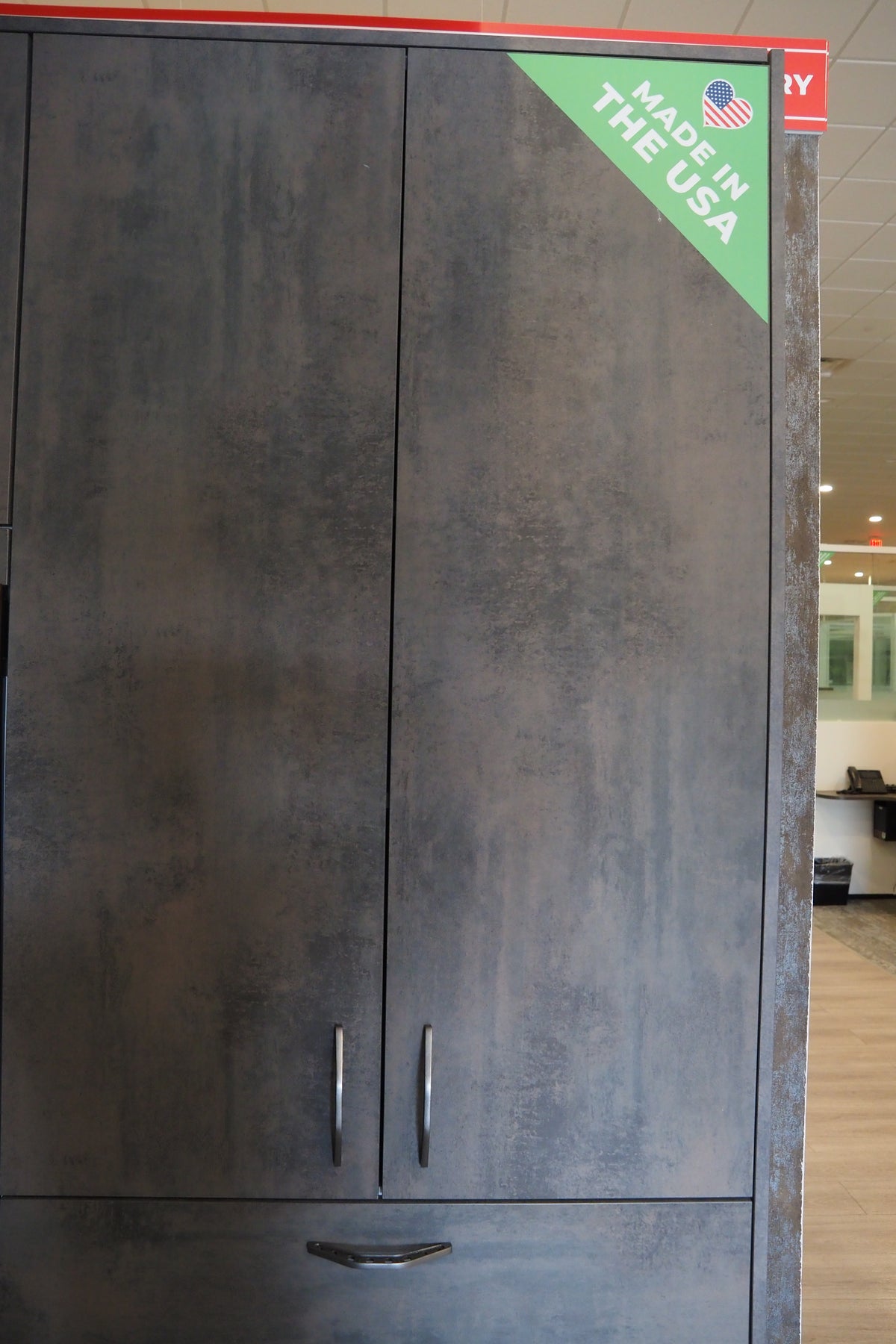 Wren Elements Oxidized Stone & Gray Oak Matte Modern Kitchen