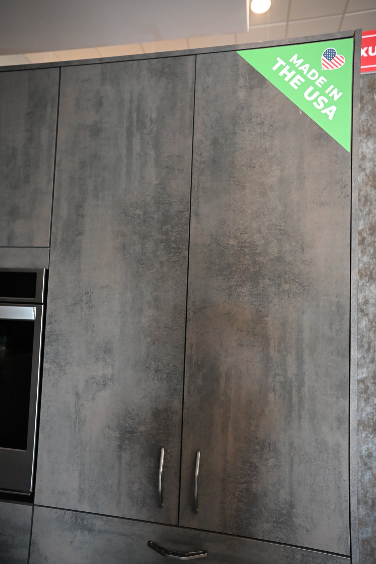 Wren Elements Oxidized Stone & Gray Oak Matte Modern Kitchen