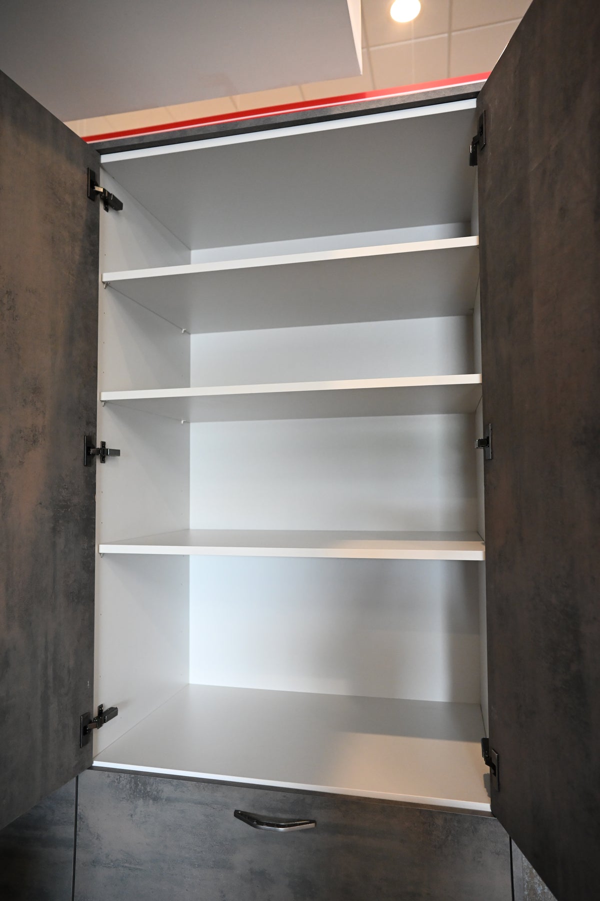 Wren Elements Oxidized Stone & Gray Oak Matte Modern Kitchen