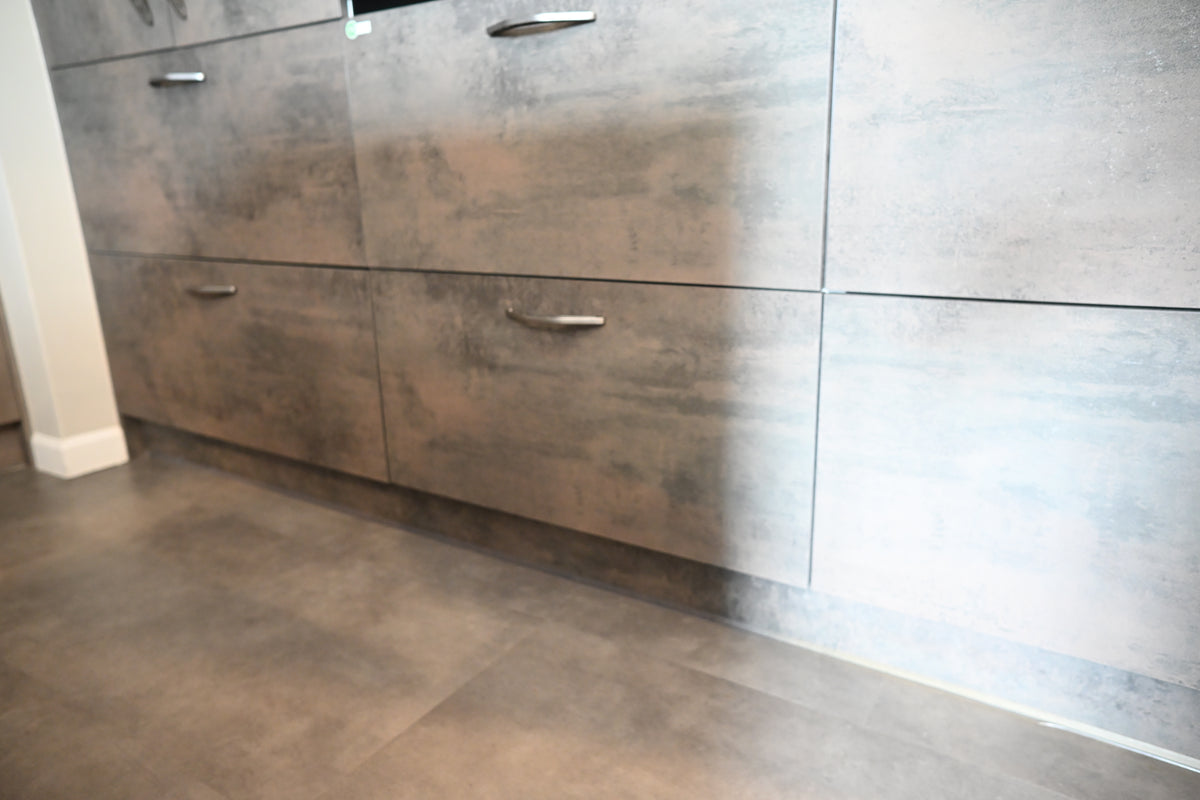 Wren Elements Oxidized Stone & Gray Oak Matte Modern Kitchen
