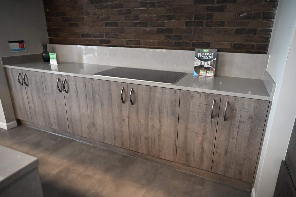 Wren Elements Oxidized Stone & Gray Oak Matte Modern Kitchen