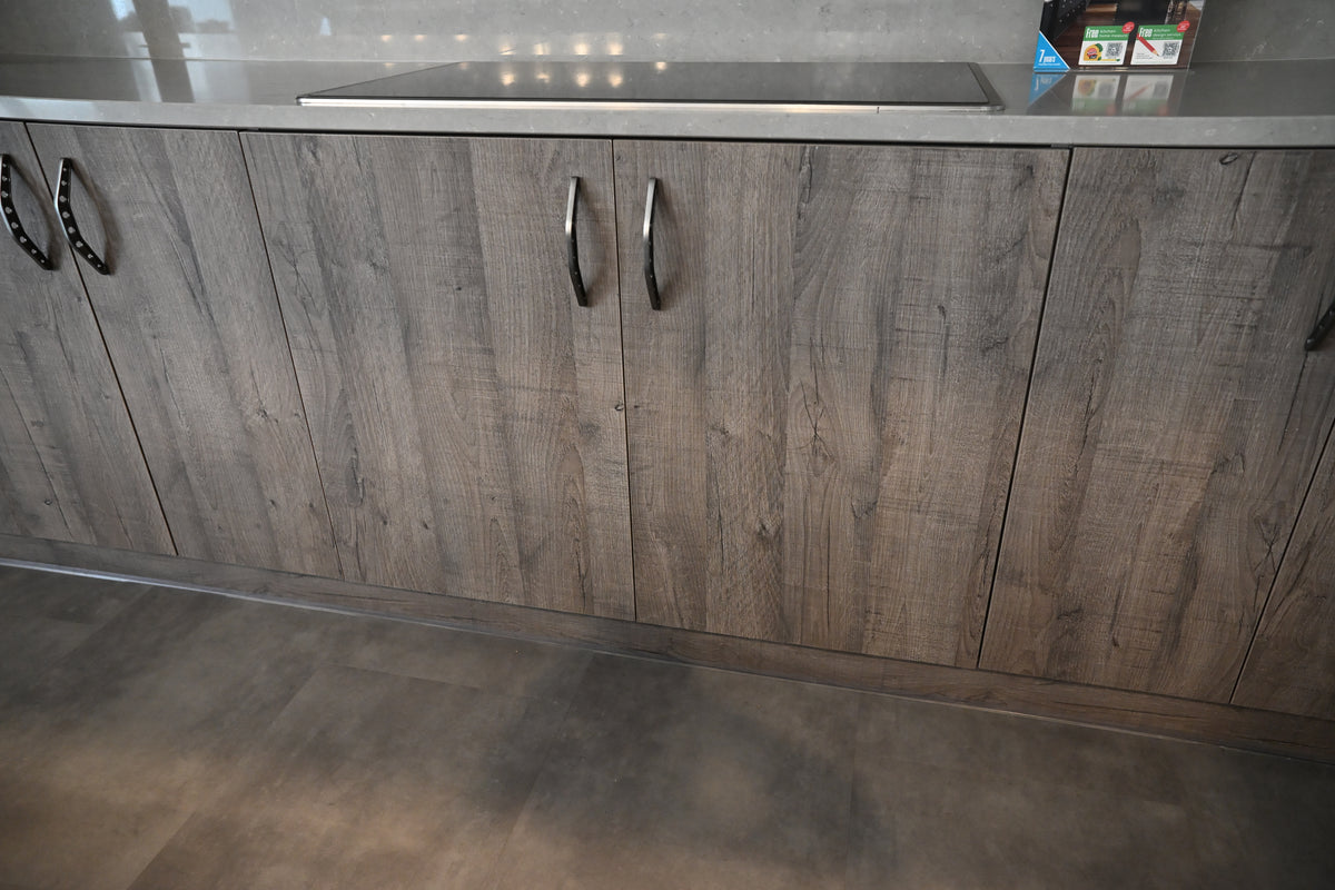 Wren Elements Oxidized Stone & Gray Oak Matte Modern Kitchen