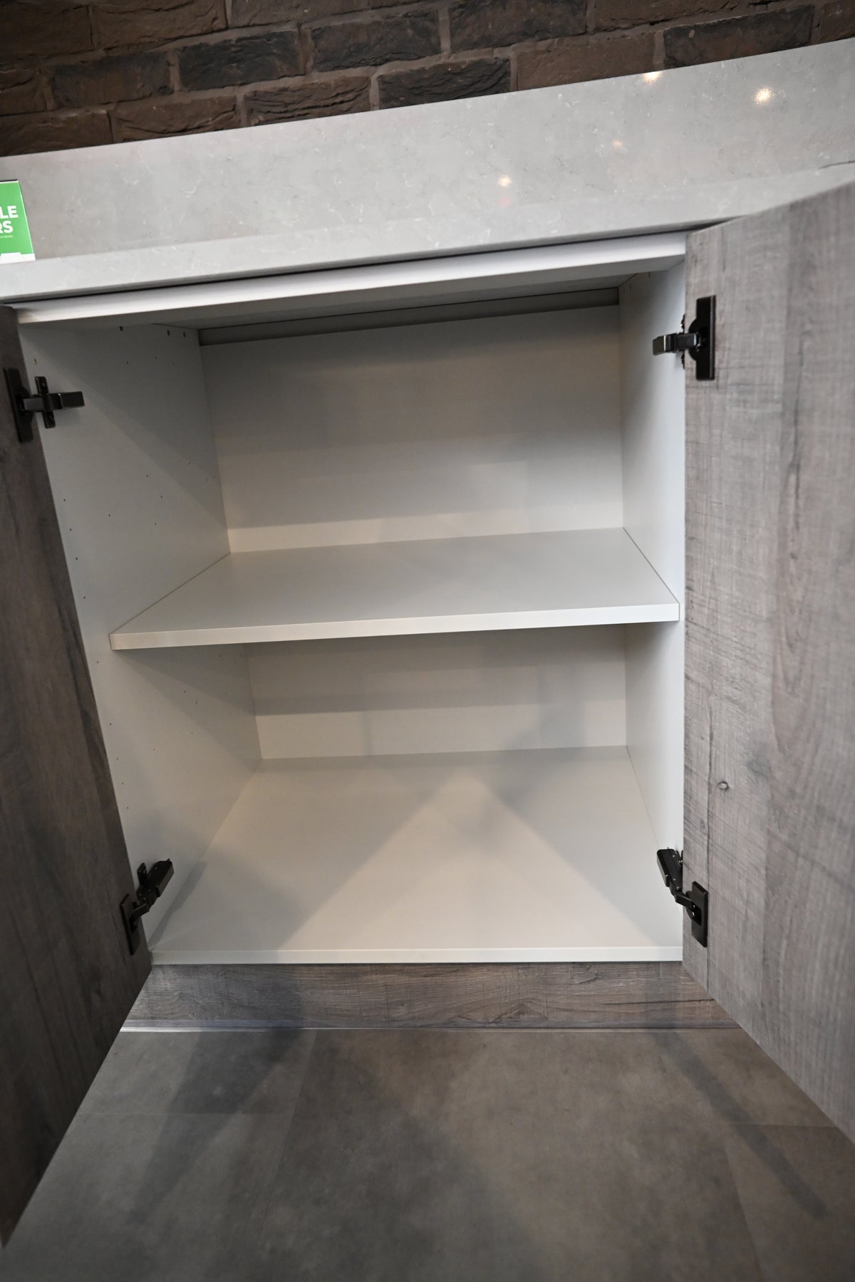 Wren Elements Oxidized Stone & Gray Oak Matte Modern Kitchen