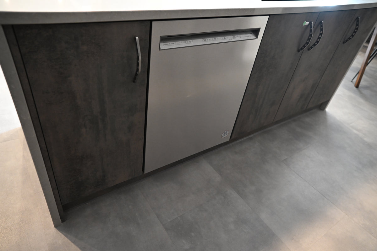 Wren Elements Oxidized Stone & Gray Oak Matte Modern Kitchen
