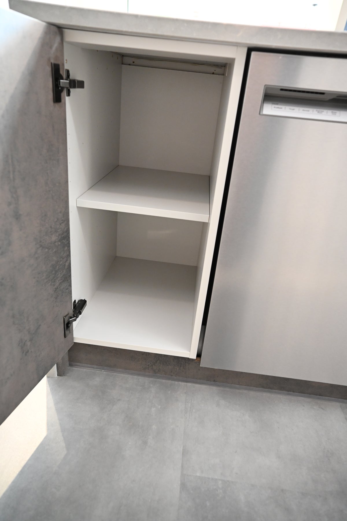Wren Elements Oxidized Stone & Gray Oak Matte Modern Kitchen