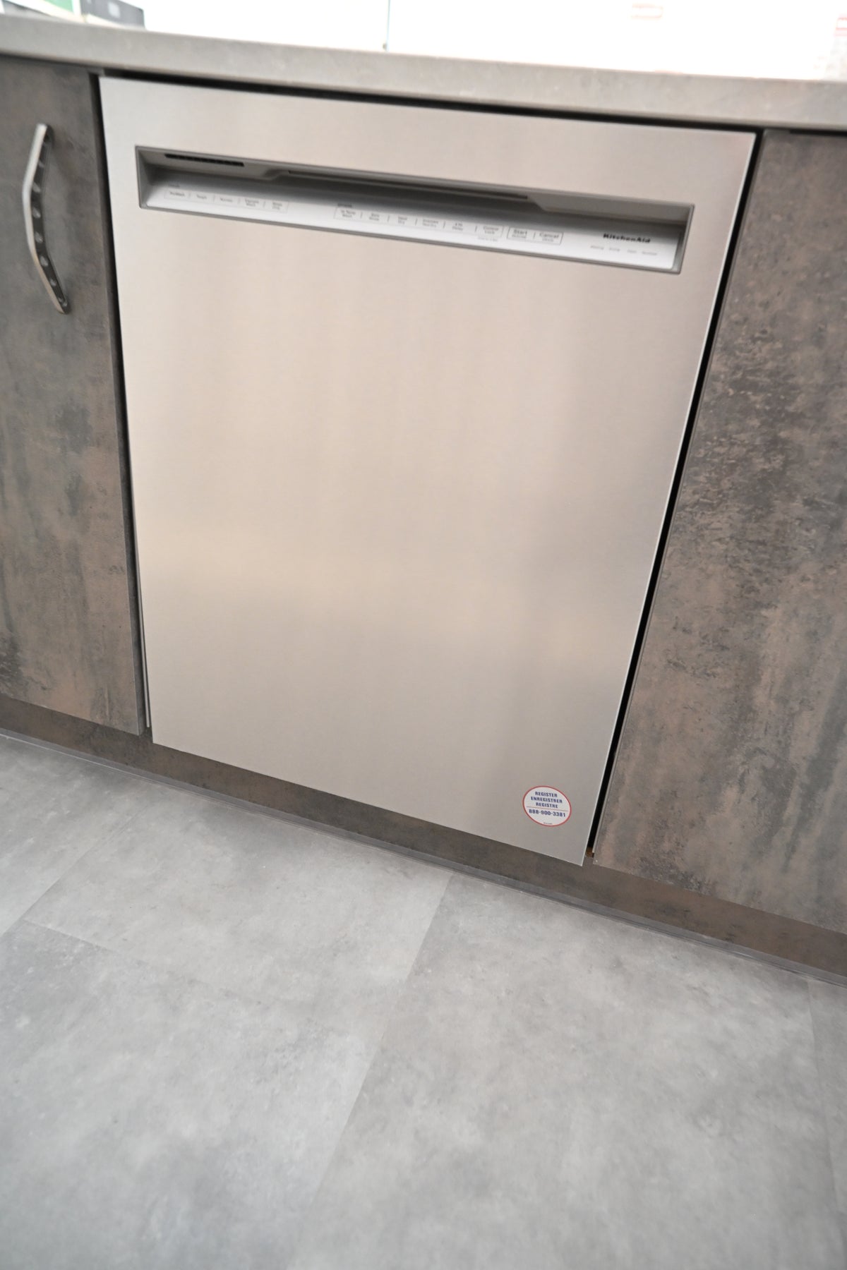 Wren Elements Oxidized Stone & Gray Oak Matte Modern Kitchen