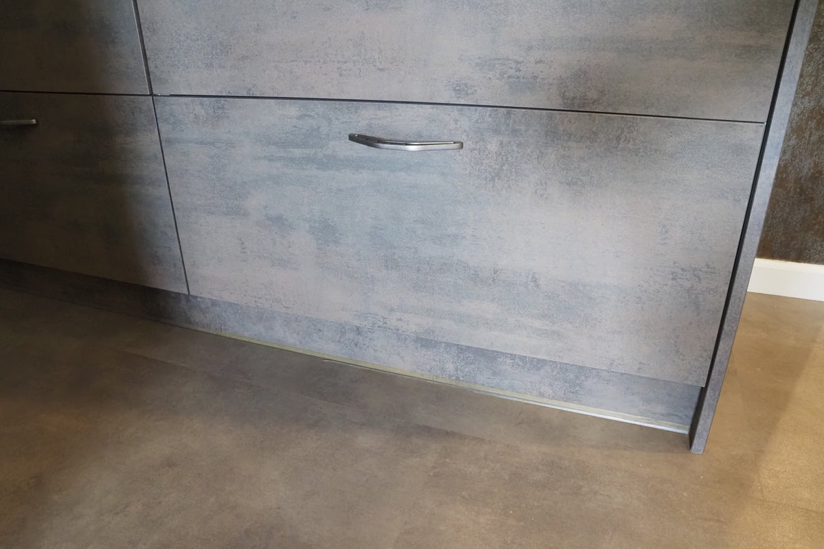 Wren Elements Oxidized Stone & Gray Oak Matte Modern Kitchen