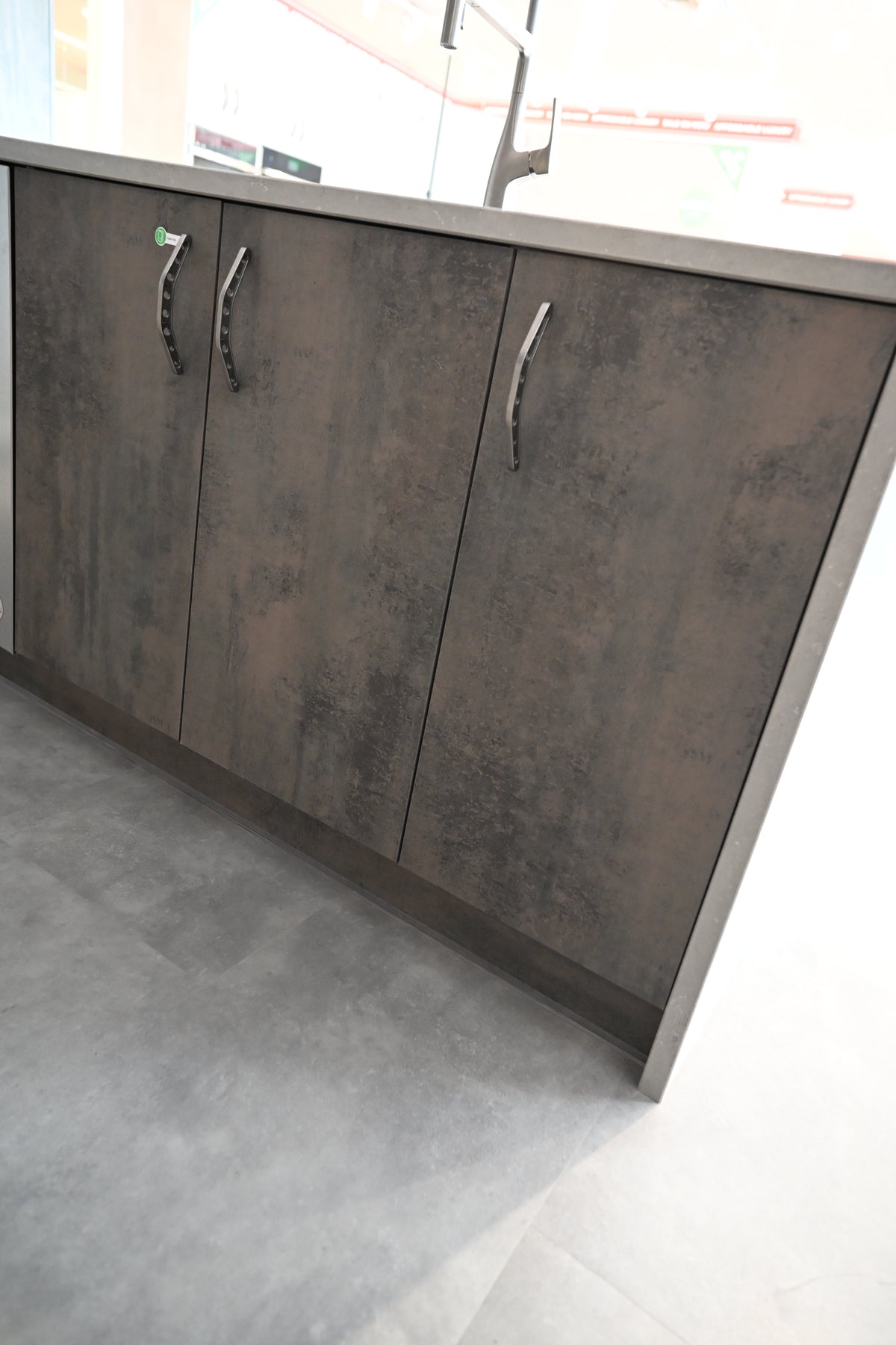 Wren Elements Oxidized Stone & Gray Oak Matte Modern Kitchen