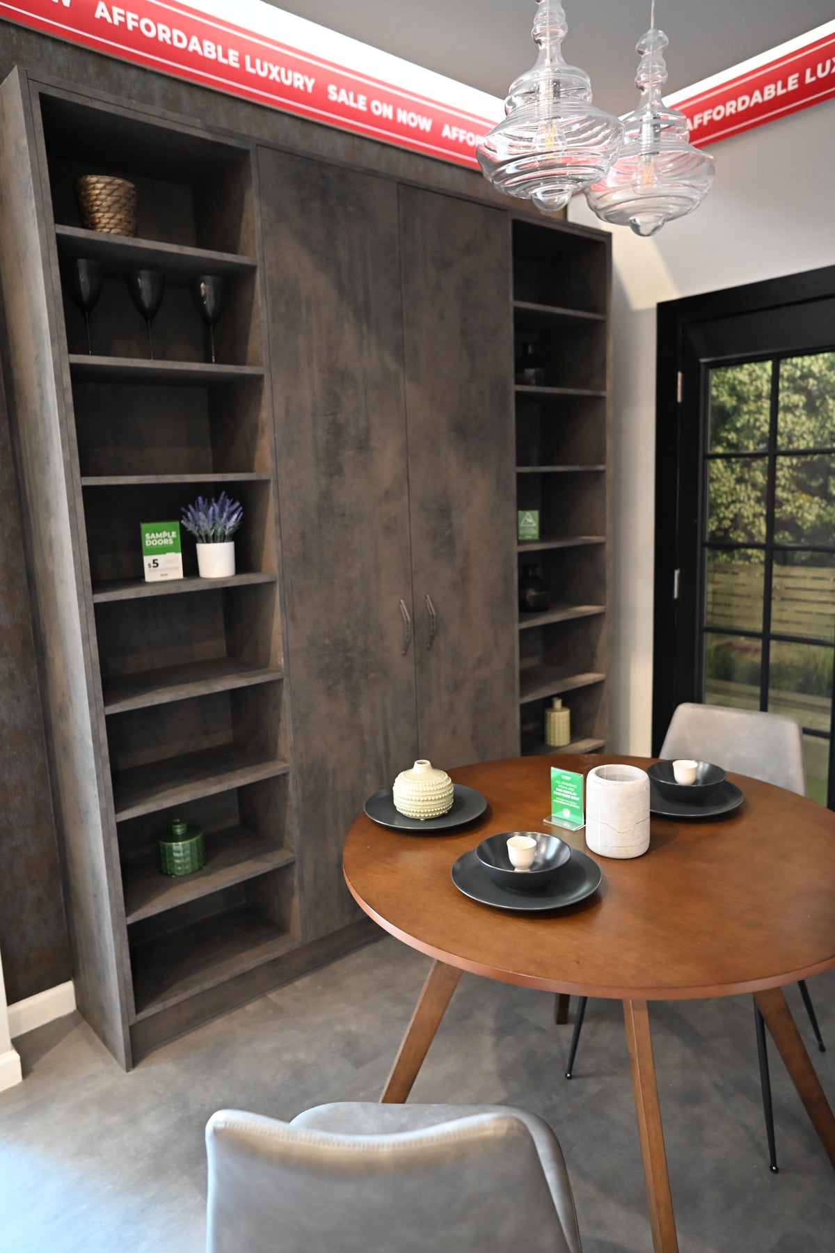 Wren Elements Oxidized Stone & Gray Oak Matte Modern Kitchen
