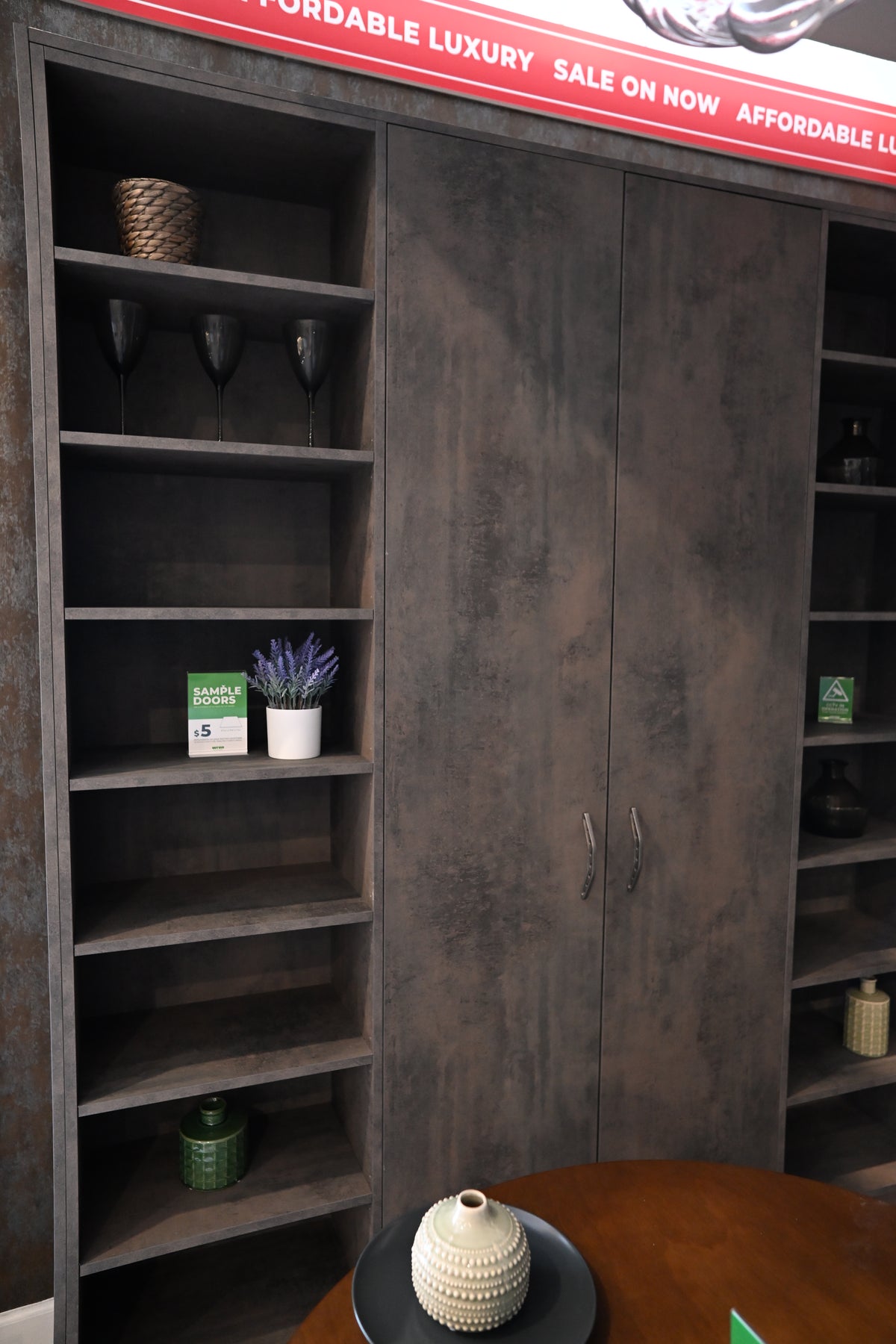 Wren Elements Oxidized Stone & Gray Oak Matte Modern Kitchen