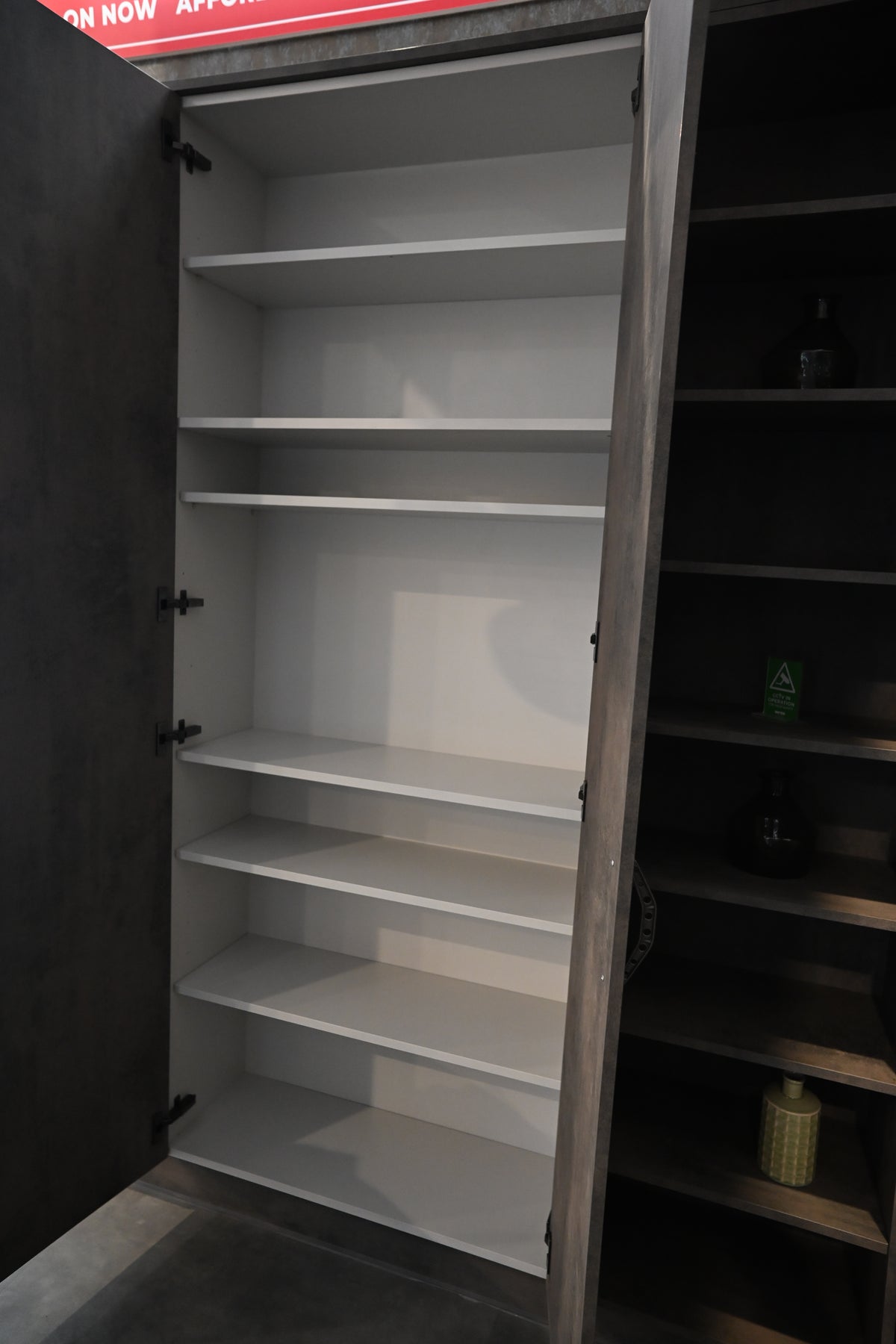 Wren Elements Oxidized Stone & Gray Oak Matte Modern Kitchen