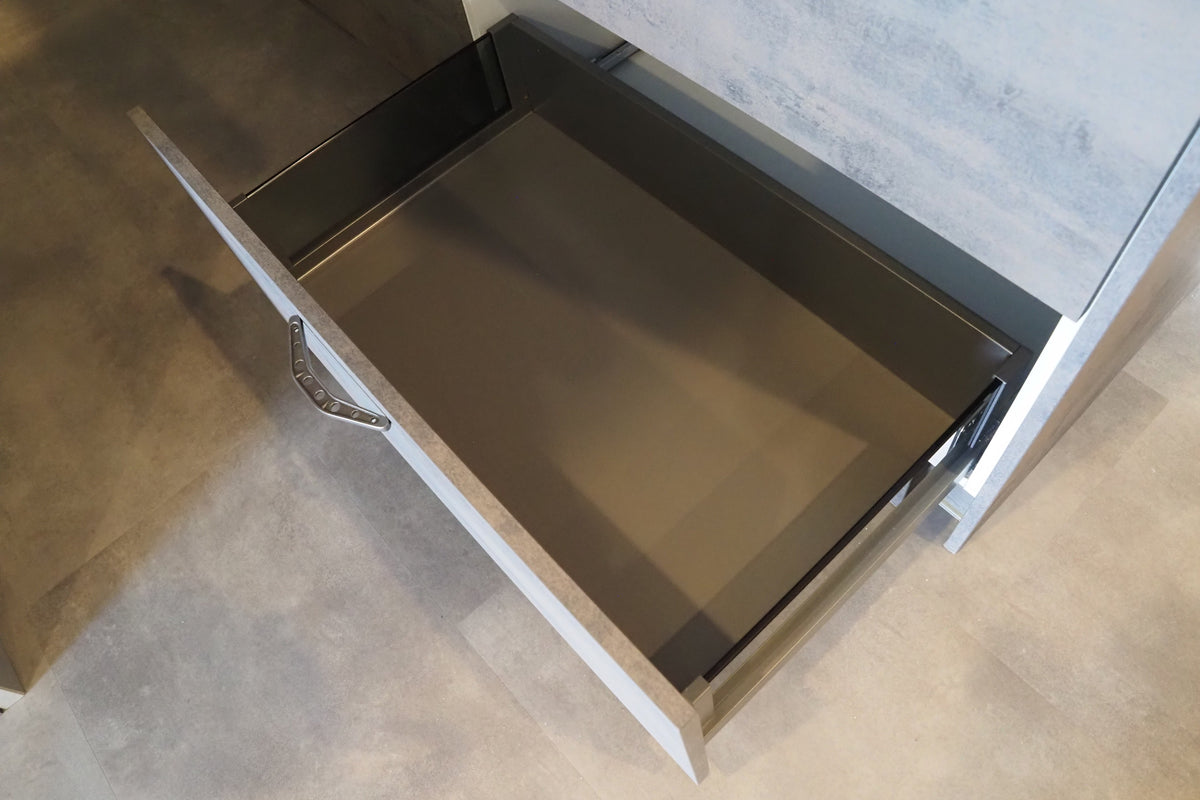 Wren Elements Oxidized Stone & Gray Oak Matte Modern Kitchen