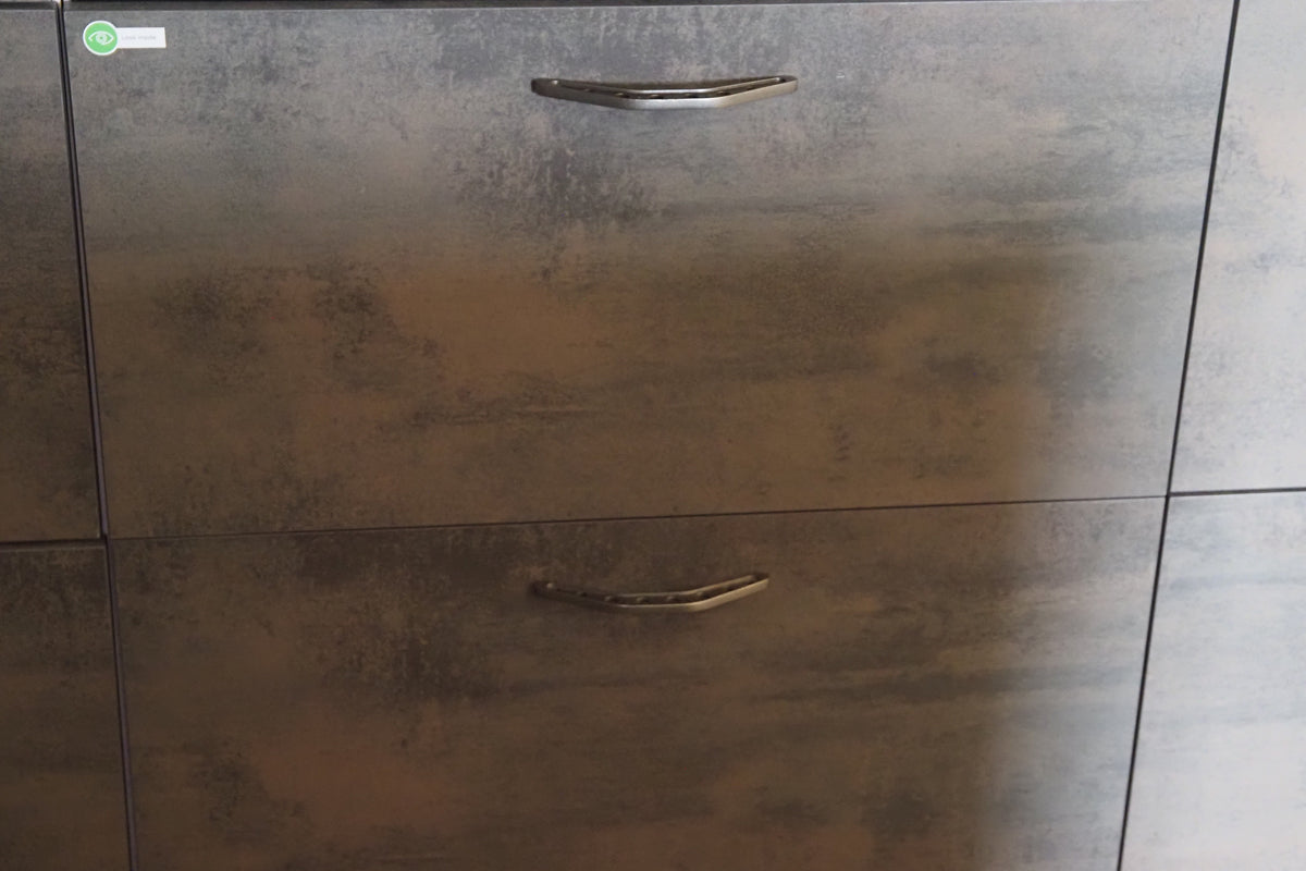 Wren Elements Oxidized Stone & Gray Oak Matte Modern Kitchen