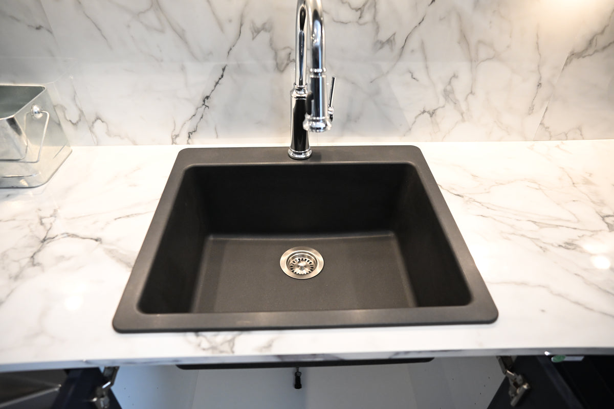 Wren Autograph Navy Blue Gloss Kitchen