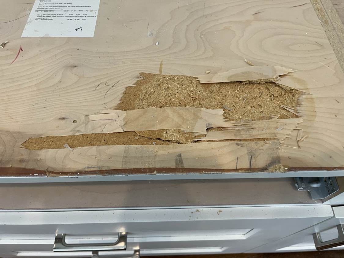 Rutt Transitional White Kitchen with Island, Wet Bar, Granite Countertops & Appliances