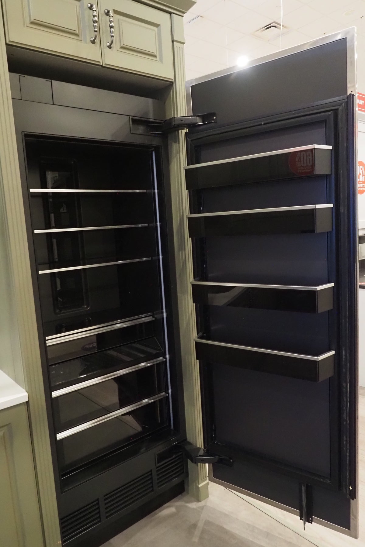 Wren Georgian Juratek Olive Green Matte Kitchen