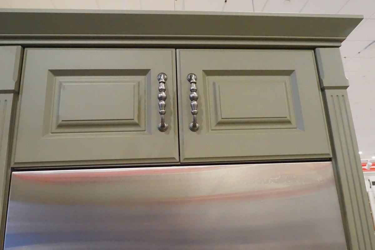 Wren Georgian Juratek Olive Green Matte Kitchen