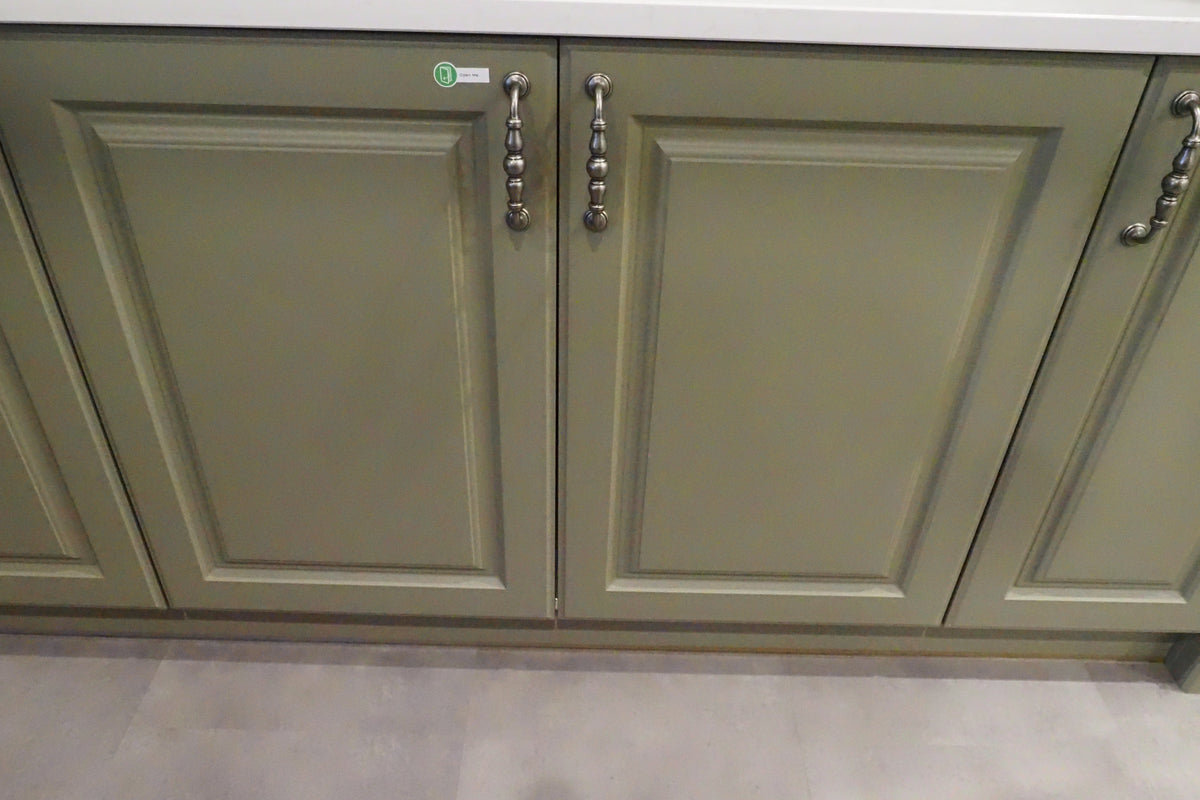 Wren Georgian Juratek Olive Green Matte Kitchen