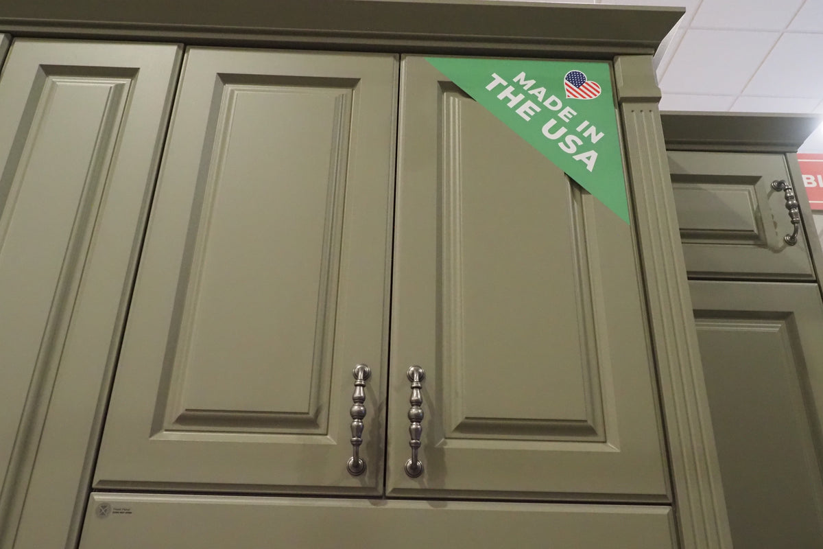 Wren Georgian Juratek Olive Green Matte Kitchen