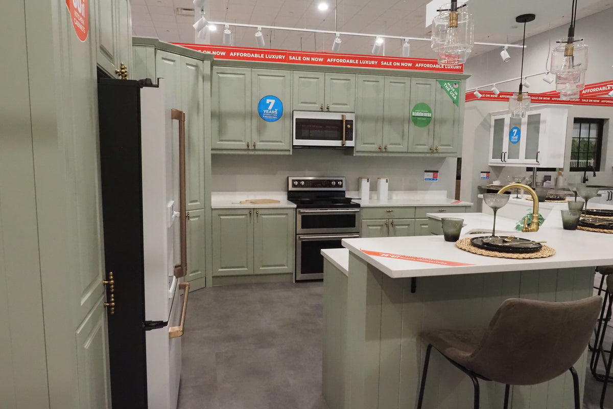 Wren Georgian Juratek Sage Green Matte Kitchen