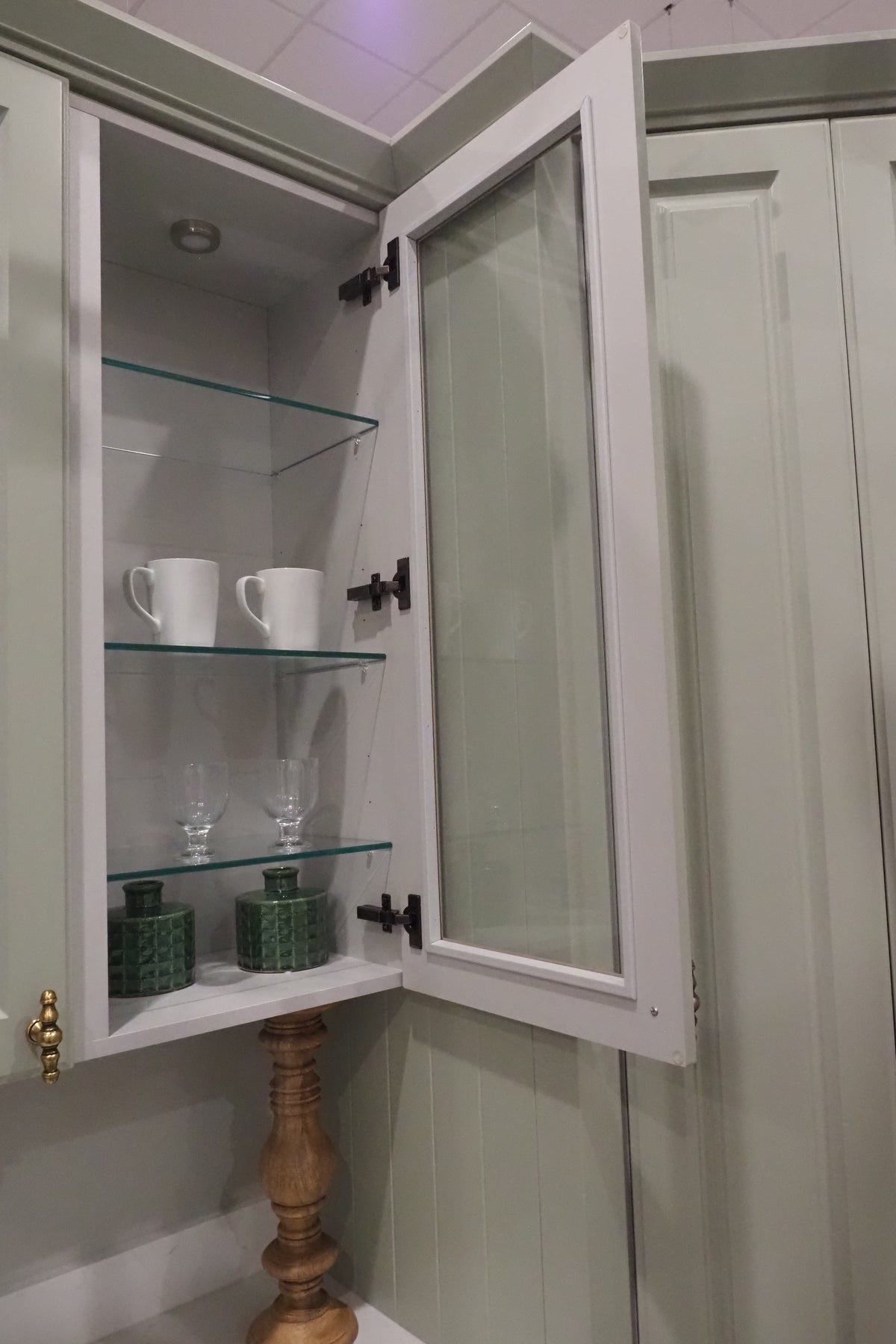 Wren Georgian Juratek Sage Green Matte Kitchen