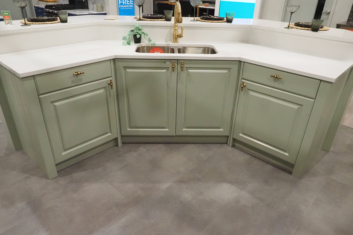 Wren Georgian Juratek Sage Green Matte Kitchen