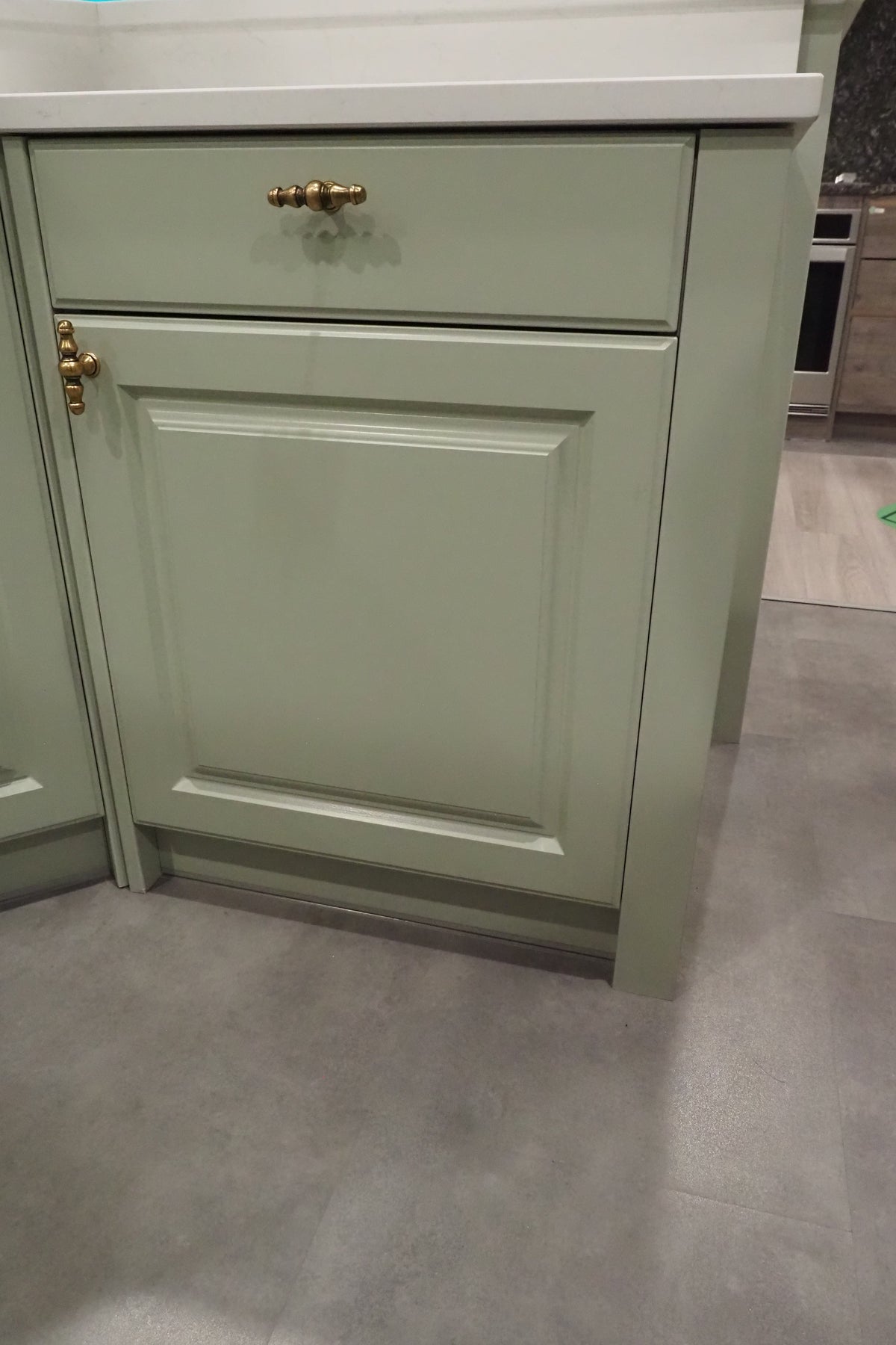 Wren Georgian Juratek Sage Green Matte Kitchen